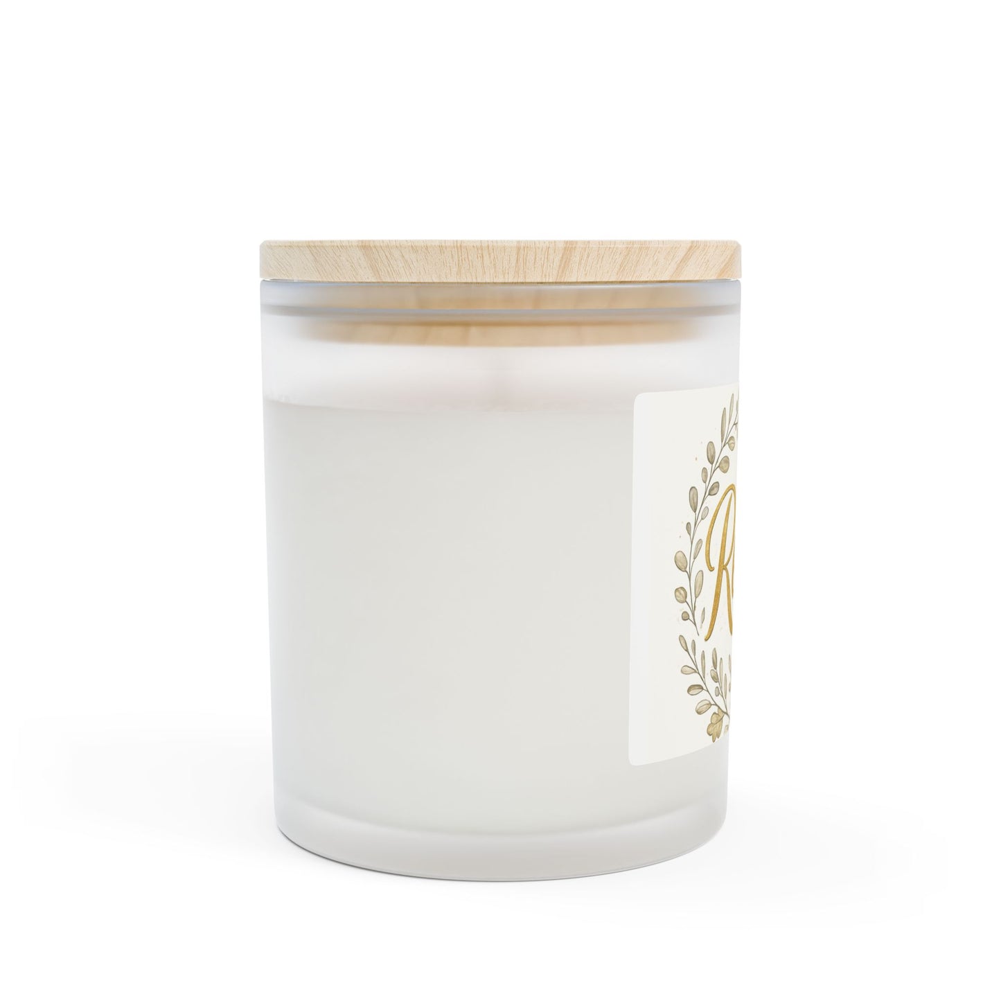 Relaxing Frosted Glass Candle - Aromatherapy Gift, Home Décor, Wellness Candle, Self-Care, Stress Relief, Mindfulness
