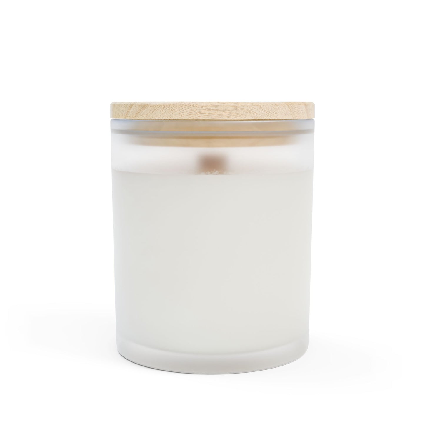 Relaxing Frosted Glass Candle - Aromatherapy Gift, Home Décor, Wellness Candle, Self-Care, Stress Relief, Mindfulness