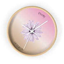 Load image into Gallery viewer, Pretty Optimistic Wall Clock
