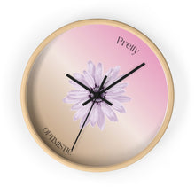 Load image into Gallery viewer, Pretty Optimistic Wall Clock
